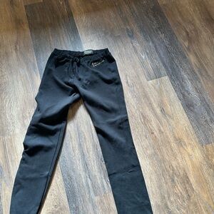 Barbour Black Pants